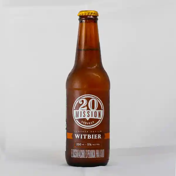 Cerveza Witbier Botella