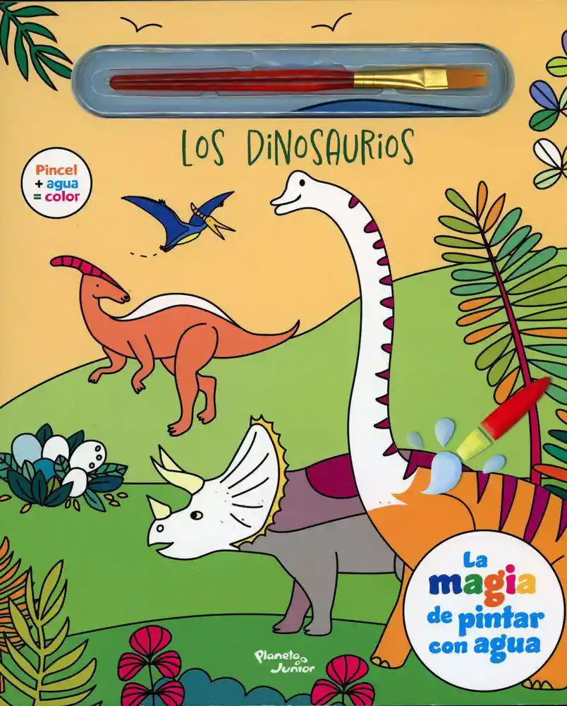 La Magia de Pintar.dinosaurios Varios Autores