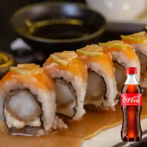 Combo Roll Gambero Cítrico + Coca Cola Original 400 ml