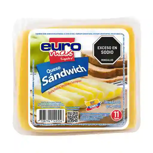 Euromax Queso Sándwich Fresco