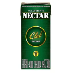 Nectar Aguardiente Club Verde Sin Azúcar