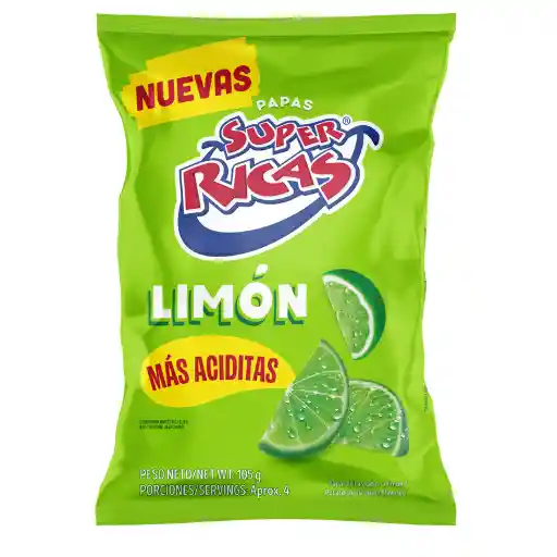 Papas Super Ricas Limon Mas Aciditas