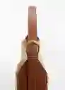 Bolso P Valeta Cuero Talla 99 Mujer Mango