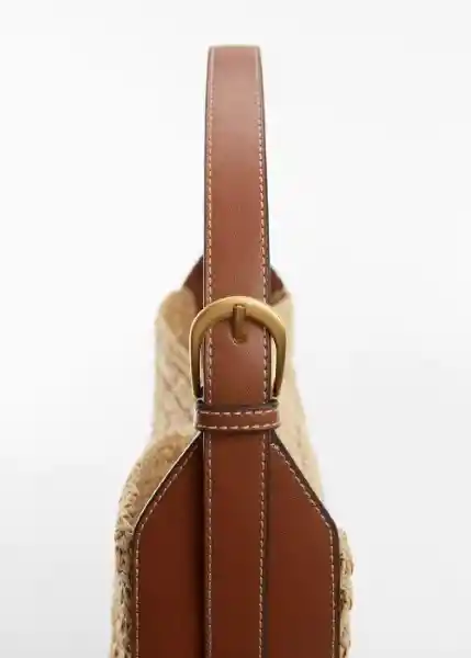 Bolso P Valeta Cuero Talla 99 Mujer Mango