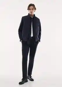 Chaleco Galest Navy Talla L Hombre Mango