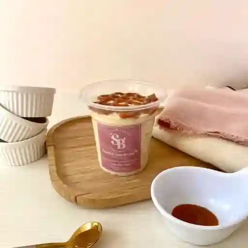 Arroz con leche mas arequipe