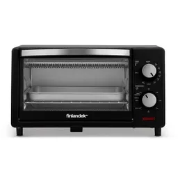 Finlandek Horno Tostador Capacidad de 9 Litros Negro