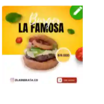 Combo Hamburguesa Famosa