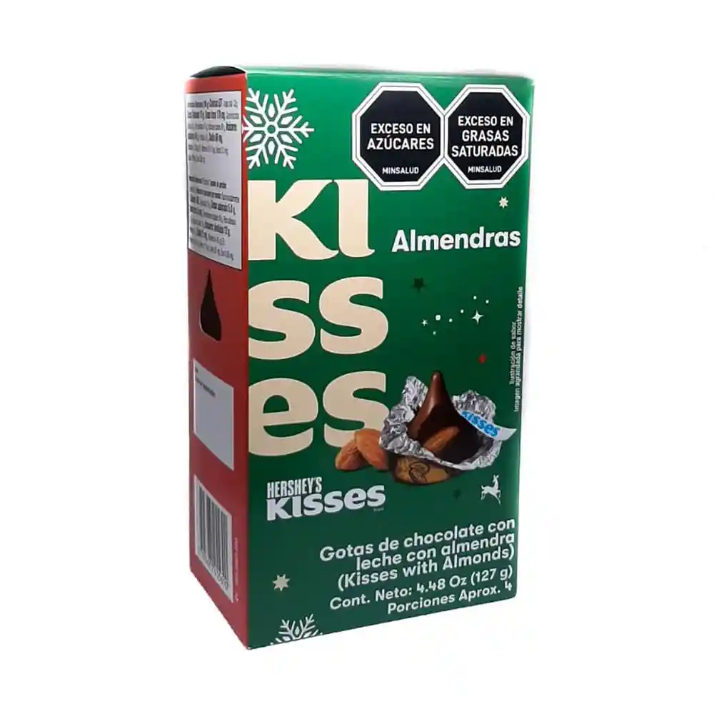 Chocolate Almendra Navidad Hersheys