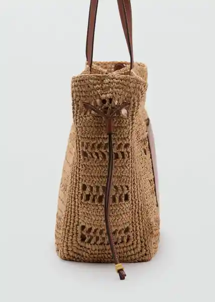 Bolso G Sifnos Cuero Talla 99 Mujer Mango