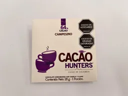 Chocolate Cacao Hunters Campesino (28 Gr)