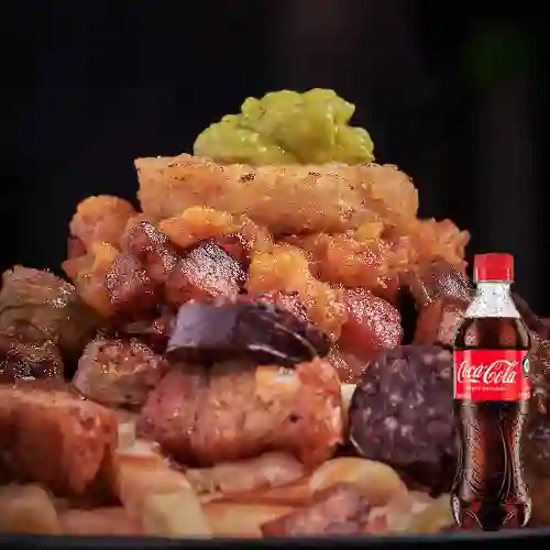 Combo papas montañeras + coca cola pet