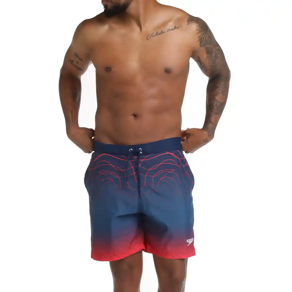 Pantaloneta Coastal Cityscape 18 Pulgadas Hombre Multicolor-s
