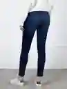 Jean Mujer Azul Indigo Medio Talla 6 Naf Naf