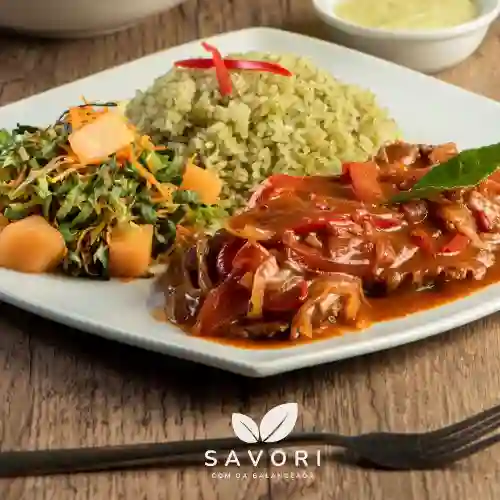 Bistec Encebollado