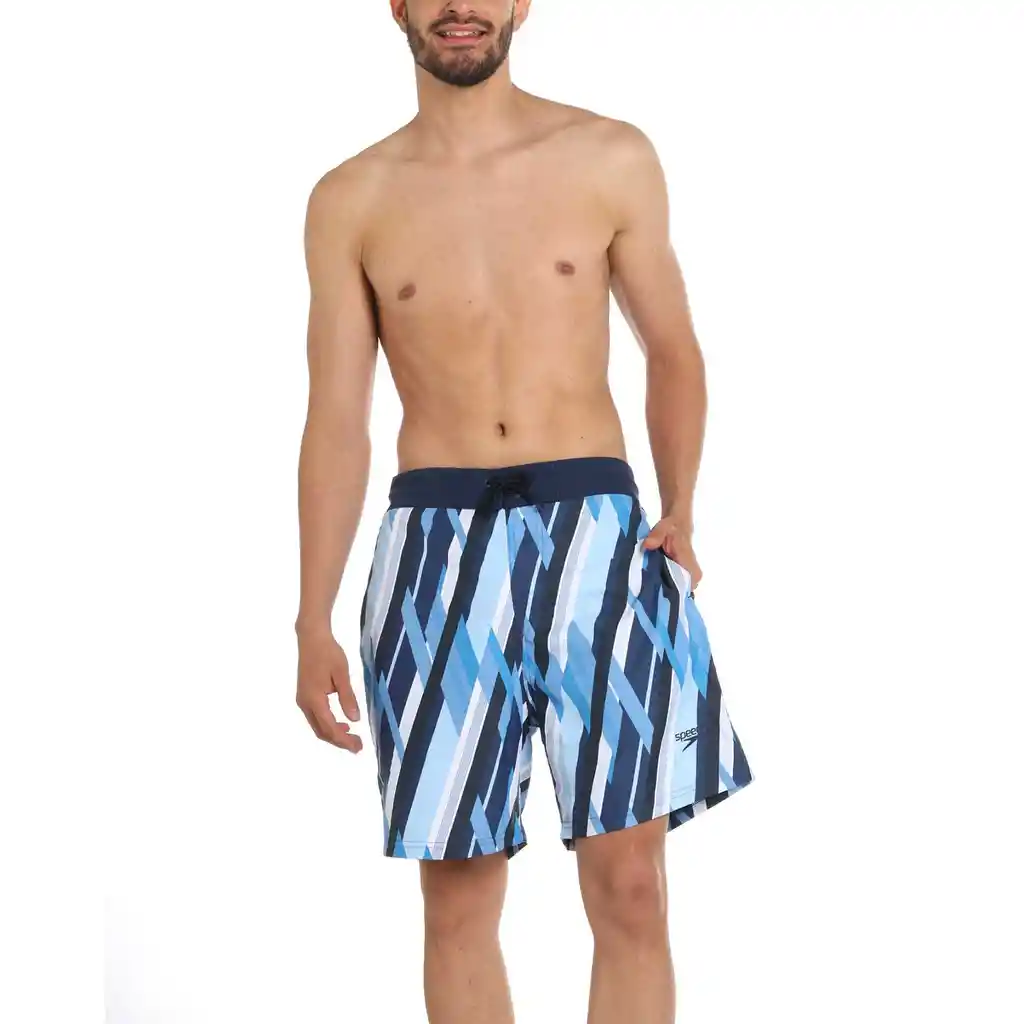 Pantaloneta Sunlit Shore 18 Pulgadas Hombre Multicolor-l