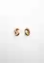Pendientes Carlota Oro Talla 99 Mujer Mango