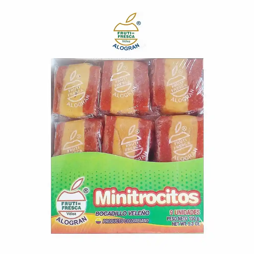 Fruti Fresca Bocadillos Minitrocitos