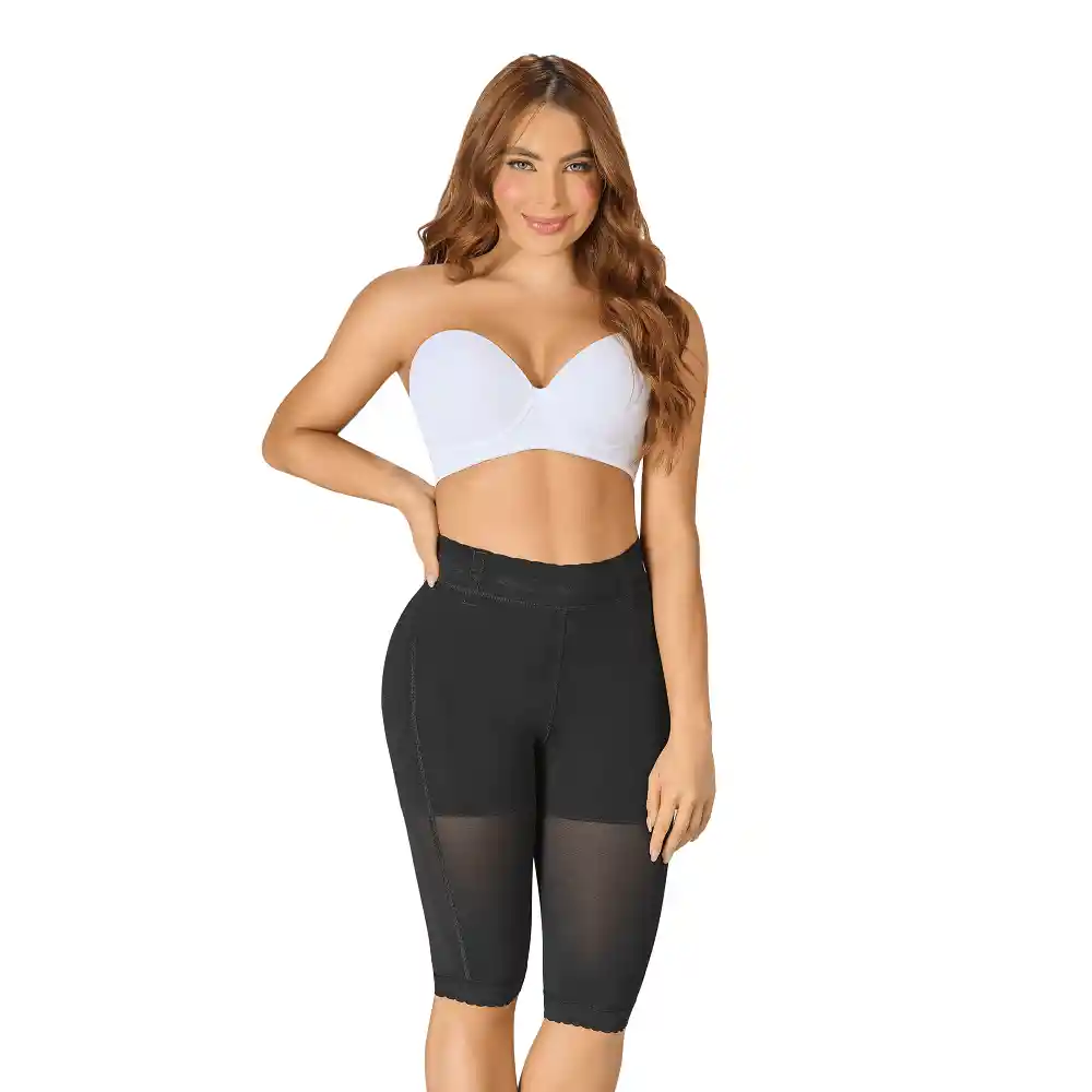 Short Largo Myd Postquirúrgico Negro Xs Sta0323