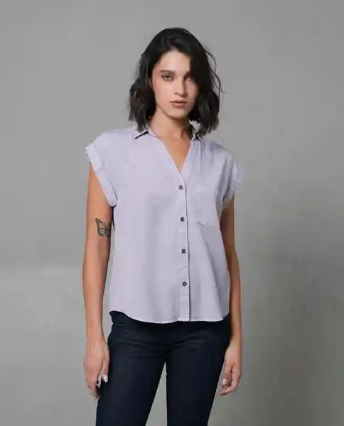 Camisa Mujer Morado L 210 210G003_MOR163812 Rifle