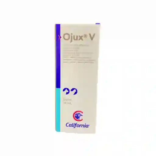 Ojux V Solución Ótico Oftálmica Estéril Uso Veterinario 