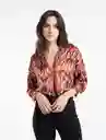  Camisa Per Naranja Tabasco Medio Talla M Naf-Naf 