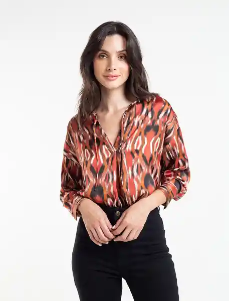  Camisa Per Naranja Tabasco Medio Talla M Naf-Naf 