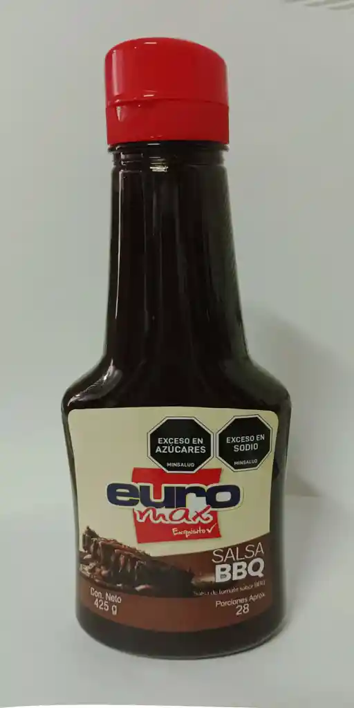 Salsa Bbq Pet Euromax *425gr
