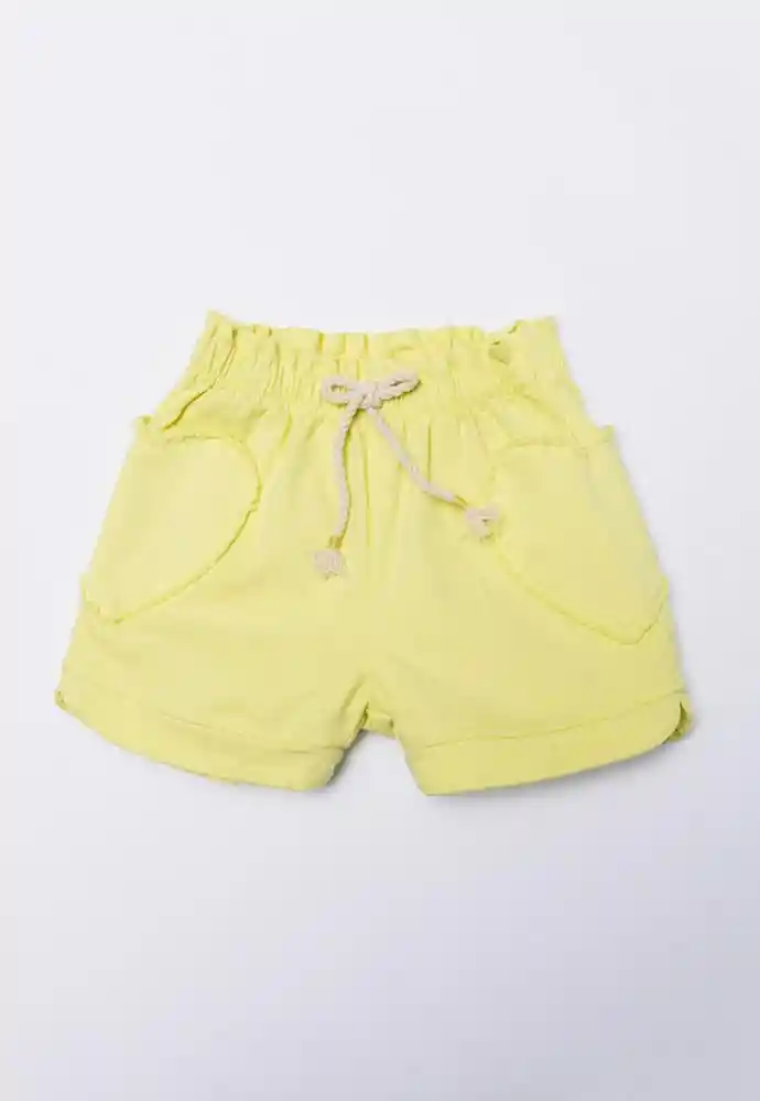 Short 6/9 Meses-verde