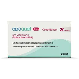 Apoquel Tabletas de Uso Veterinario (16 mg)