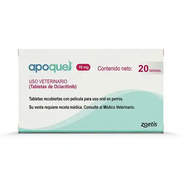Apoquel Tabletas de Uso Veterinario (16 mg)