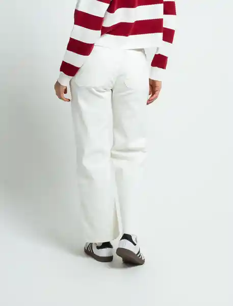 Pantalón Pumpy Mujer Crudo Puro Claro Talla 10 033F304 Naf Naf