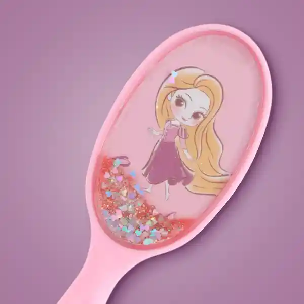 Cepillo Desenredante Mini Serie Disney Princess Rapunzel Miniso