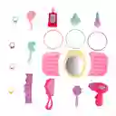 Miniso Carrito Salón de Belleza Mediano Rosado