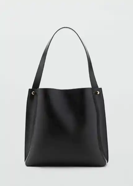 Bolso G Dots Negro Talla 99 Mujer Mango
