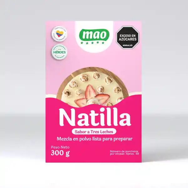 Mao Mezcla Natilla Tres Leches