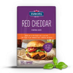 Emborg Queso Red Cheddar Tajado