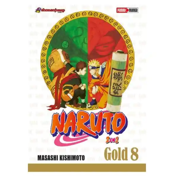 Naruto Gold Edition N°8 - Editorial Panini