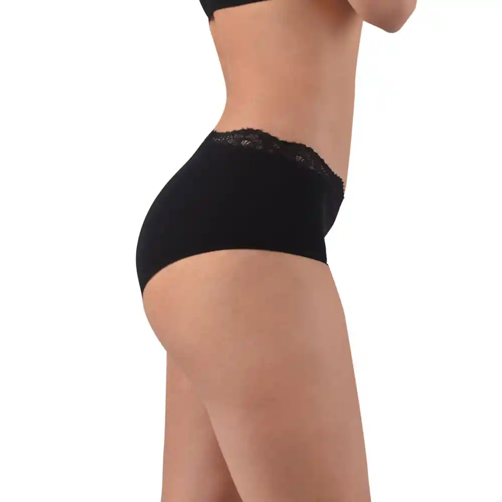 Panty Samy Negro 1s6533 Talla S