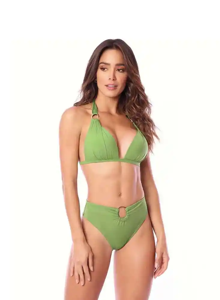 Tanga Baño Ropa de Baño L-verde