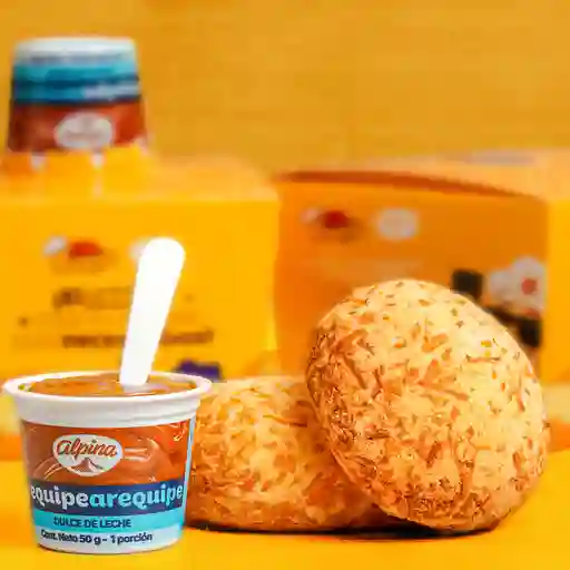 Combo mr bono parmesano + arequipe