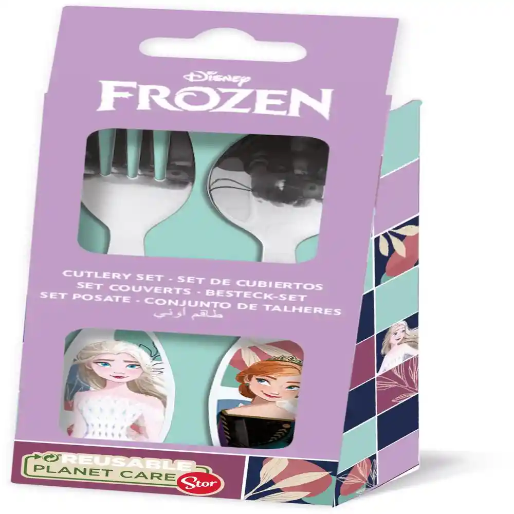 Setx2 Cubiertos Frozen Trust Stor 74218