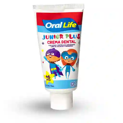 Oral Life Crema Dental Junior Plus