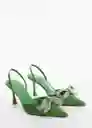 Zapatos Iris-A Verde Talla 40 Mujer Mango