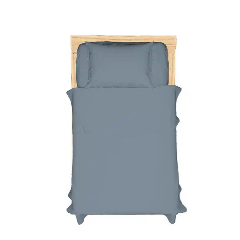 Juego de Cama Finlandek Basic Esencial Sencillo (100 X 190 Cm) N/a Poliéster Skyte Azul