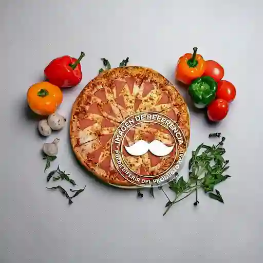 Pizza de Jamón y Queso Familiar