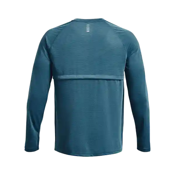 Under Armour Camiseta Streaker Long Sle Hombre Azul Talla XL