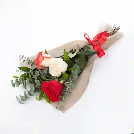 Bouquet 3 Rosas Mix