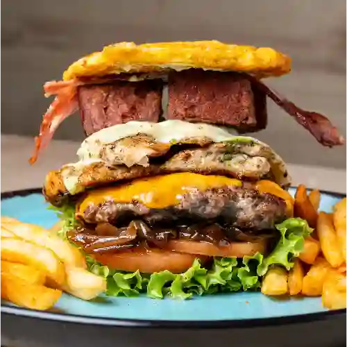 Hamburguesa Patacón Pocotón