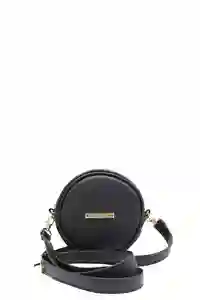 Bolso Bandolera Bisou Negro Mercedes Campuzano